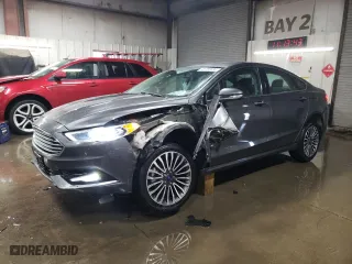 2018 Ford Fusion Titanium with VIN 3FA6P0D97JR206650, listed as a Copart auction lot 45785695 with 119,117 mi miles and Salvage Title. Bid and sale history available at carsss.com. Image 1.