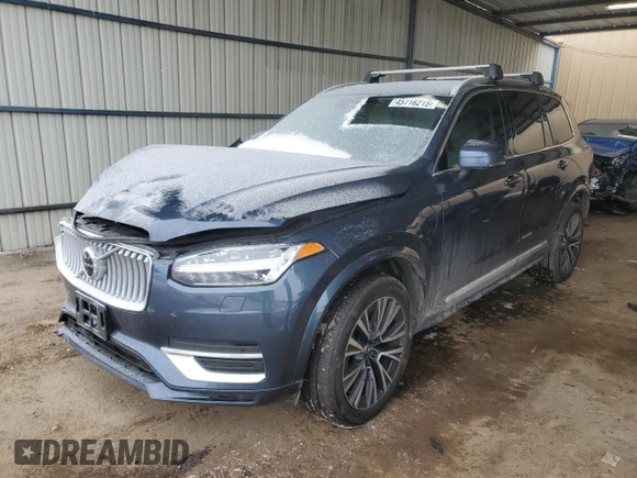 2021 Volvo XC90 Inscription Expression with VIN YV4BR00K7M1756163, listed as a Copart auction lot 45716215 with 72,277 mi miles and Salvage Title. Bid and sale history available at carsss.com. Image 1.