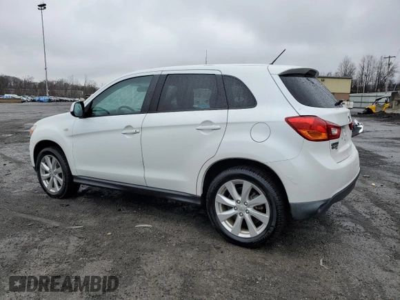 2014 Mitsubishi Outlander Sport ES with VIN 4A4AR3AU7EE013604, listed as a Copart auction lot 50095695 with 64,120 mi miles and Salvage Title. Bid and sale history available at carsss.com. Image 2.