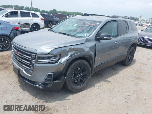 2023 GMC Acadia AT4 с VIN 1GKKNLLS0PZ244797, выставлен на аукционе IAAI как лот 42325669 с пробегом 31 447 миль миль и . История ставок и продаж доступна на DreamBid. Изображение 2.
