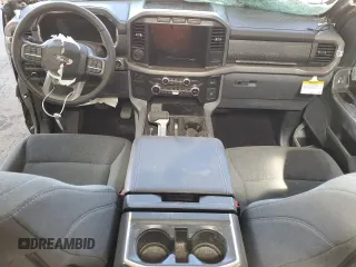 2024 Ford F-150 Lightning XLT with VIN 1FTVW3LK4RWG06592, listed as a Copart auction lot 55216355 with Not provided miles and Non repairable. Bid and sale history available at DreamBid. Image 8.