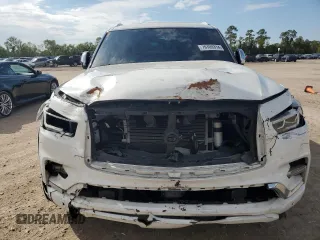 2022 Infiniti QX80 SENSORY with VIN JN8AZ2BF0N9743420, listed as a Copart auction lot 76709314 with 53,132 mi miles and Non Repairable. Bid and sale history available at carsss.com. Image 5.