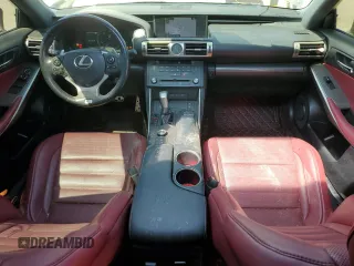 2016 Lexus IS 200t with VIN JTHBA1D23G5020035, listed as a Copart auction lot 55495915 with 118,816 mi miles and Salvage title. Bid and sale history available at DreamBid. Image 8.