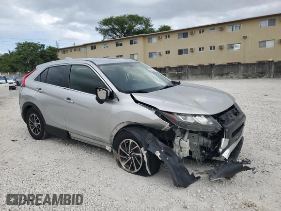 2020 Mitsubishi Eclipse Cross ES with VIN JA4AS3AA9LZ024363, listed as a Copart auction lot 52808875 with 105,635 mi miles and Non repairable. Bid and sale history available at DreamBid. Image 4.