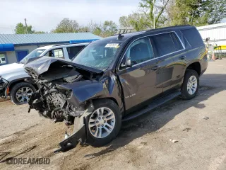 2018 Chevrolet Tahoe LS with VIN 1GNSKAKC6JR358482, listed as a Copart auction lot 49803933 with 0 mi miles and Salvage Title. Bid and sale history available at carsss.com. Image 1.