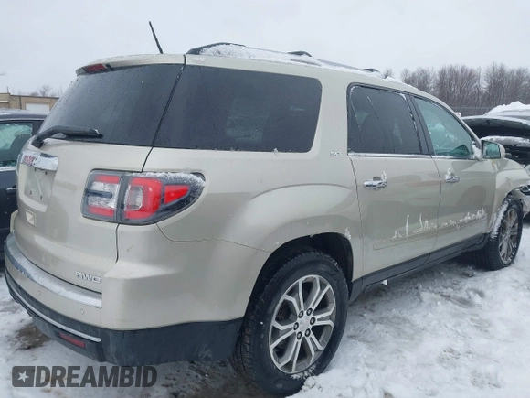 2016 GMC Acadia SLT with VIN 1GKKVRKD6GJ276156, listed as a IAAI auction lot 41429052 with 89,384 mi miles. Bid and sale history available at carsss.com. Image 4.