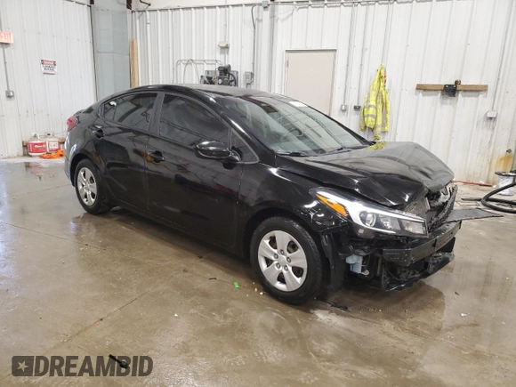 2017 Kia Forte LX with VIN 3KPFK4A79HE045478, listed as a Copart auction lot 50536325 with 55,579 mi miles and Clean Title. Bid and sale history available at carsss.com. Image 4.