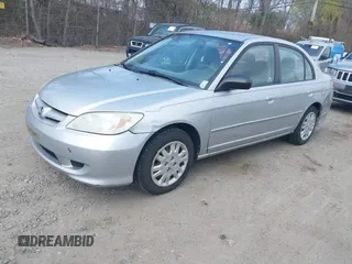 2005 Honda Civic LX with VIN 2HGES16525H597195, listed as a IAAI auction lot 42095607 with 146,849 mi miles and . Bid and sale history available at DreamBid. Image 2.
