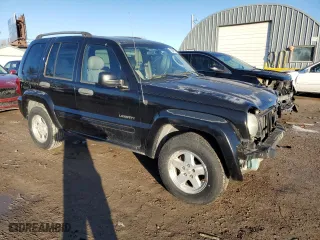 2004 Jeep Liberty Limited with VIN 1J4GL58K04W132469, listed as a Copart auction lot 43584965 with 133,307 mi miles and Salvage Title. Bid and sale history available at carsss.com. Image 4.