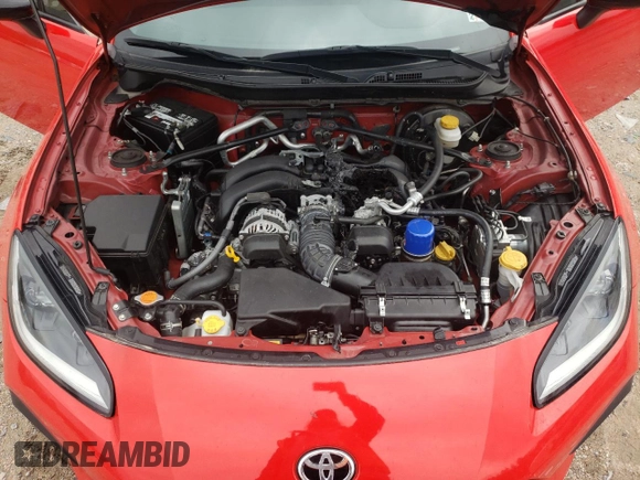 2023 Toyota 86 Premium with VIN JF1ZNBF17P8755944, listed as a Copart auction lot 49146795 with 23,108 mi miles and Salvage Title. Bid and sale history available at DreamBid. Image 11.