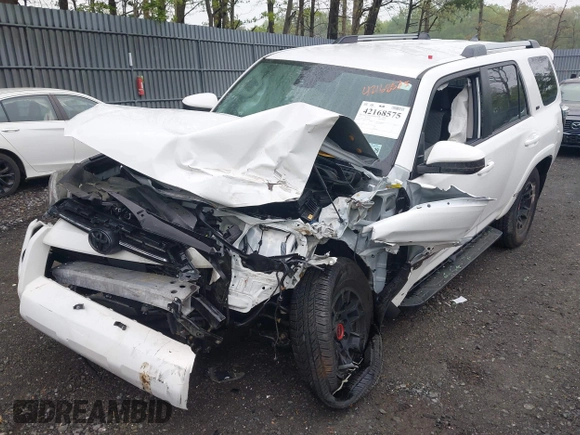 2024 Toyota 4Runner SR5 with VIN JTEMU5JR1R6307408, listed as a IAAI auction lot 42168575 with 8,012 mi miles and . Bid and sale history available at DreamBid. Image 6.