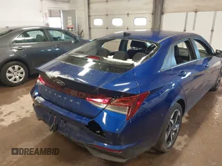 2023 Hyundai Elantra SEL with VIN KMHLS4AG9PU432403, listed as a IAAI auction lot 41906543 with 35,490 mi miles and . Bid and sale history available at DreamBid. Image 19.