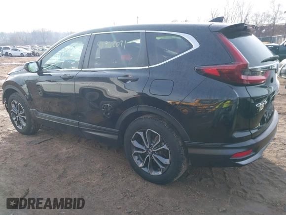 2020 Honda CR-V EX-L with VIN 5J6RW2H82LL002468, listed as a IAAI auction lot 41762091 with 65,607 mi miles. Bid and sale history available at carsss.com. Image 3.