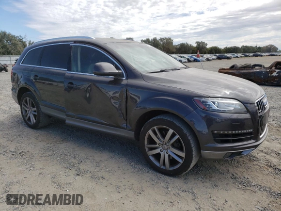 2012 Audi Q7 Premium Plus z VIN WA1LGAFE4CD005503, wystawiony jako Copart lot #65934245 z przebiegiem 191 169 mil mil oraz Czysty tytuł • Clean title. Historia ofert i sprzedaży dostępna na DreamBid. Obrazek 4.