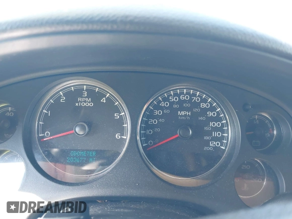 2007 Chevrolet Tahoe LTZ with VIN 1GNFC13027J402178, listed as a IAAI auction lot 41605898 with 203,677 mi miles and . Bid and sale history available at DreamBid. Image 7.