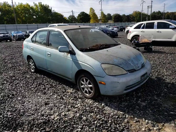 2001 Toyota Prius with VIN JT2BK12U310020486, listed as a Copart auction lot 75358784 with 246,262 mi miles and Salvage Title. Bid and sale history available at carsss.com. Image 10.