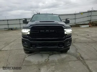 2024 Ram 2500 Laramie with VIN 3C6UR5FL9RG117209, listed as a Copart auction lot 86118644 with 33,154 mi miles and Salvage Title. Bid and sale history available at carsss.com. Image 10.