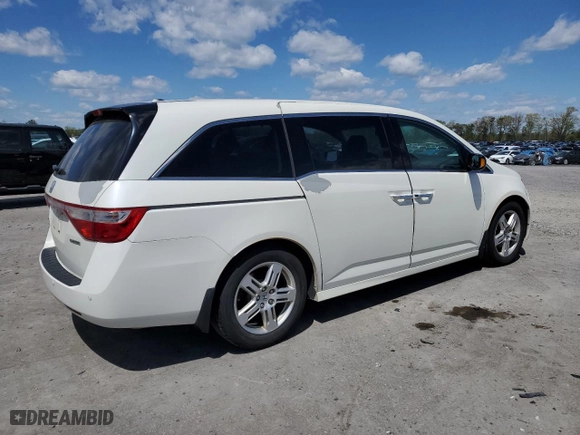 2013 Honda Odyssey Touring with VIN 5FNRL5H92DB064031, listed as a Copart auction lot 53559395 with 170,967 mi miles and Clean Title. Bid and sale history available at carsss.com. Image 3.