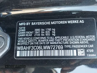 2020 BMW Z4 sDrive30i z VIN WBAHF3C06LWW72769, wystawiony jako IAAI lot #42458058 z przebiegiem 38 448 mil mil oraz . Historia ofert i sprzedaży dostępna na DreamBid. Obrazek 9.