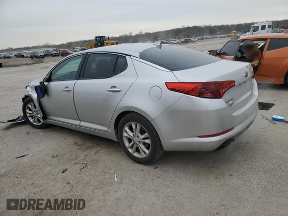 2012 Kia Optima EX with VIN 5XXGN4A75CG006494, listed as a Copart auction lot 51128135 with 222,059 mi miles and Salvage Title. Bid and sale history available at carsss.com. Image 2.