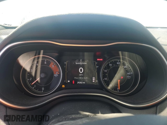 2020 Jeep Cherokee Altitude with VIN 1C4PJMLN3LD533340, listed as a Copart auction lot 73144224 with 29,282 mi miles and Salvage Title. Bid and sale history available at carsss.com. Image 9.