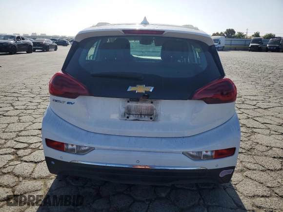 2017 Chevrolet Bolt EV Premier with VIN 1G1FX6S03H4161834, listed as a Copart auction lot 60913595 with 119,458 mi miles and Salvage title. Bid and sale history available at DreamBid. Image 6.