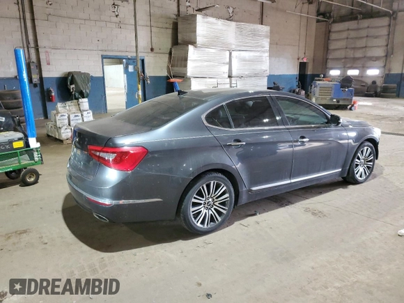 2016 Kia Cadenza Premium with VIN KNALN4D71G5211120, listed as a Copart auction lot 41985345 with 103,793 mi miles and Clean Title. Bid and sale history available at carsss.com. Image 3.