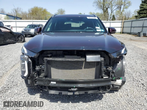 2022 Hyundai Palisade Calligraphy z VIN KM8R74HE0NU376803, wystawiony jako Copart lot #54317595 z przebiegiem 10 715 mil mil oraz Szkody całkowita. Historia ofert i sprzedaży dostępna na DreamBid. Obrazek 5.
