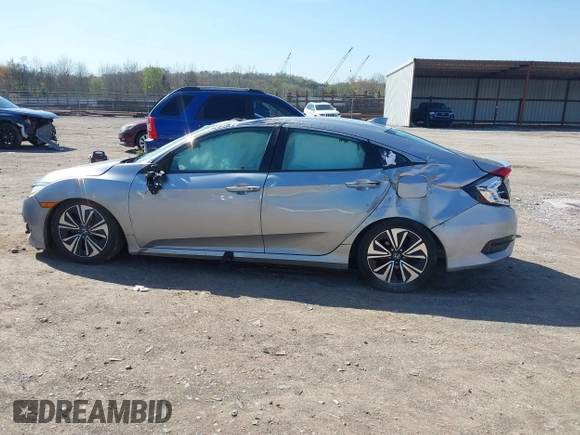 2017 Honda Civic Sedan EX-T with VIN 19XFC1F30HE013214, listed as a IAAI auction lot 41931716 with 185,215 mi miles. Bid and sale history available at carsss.com. Image 14.