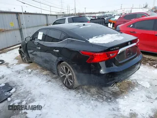 2018 Nissan Maxima SV with VIN 1N4AA6AP5JC384119, listed as a IAAI auction lot 41353069 with 97,136 mi miles. Bid and sale history available at carsss.com. Image 3.