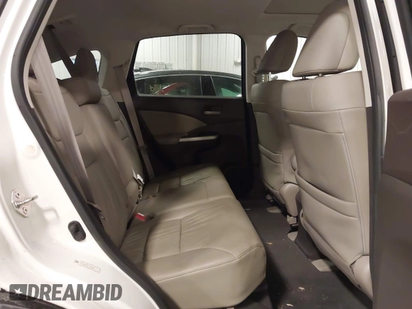 2012 Honda CR-V EX-L with VIN 5J6RM4H72CL061349, listed as a IAAI auction lot 41857598 with 124,949 mi miles. Bid and sale history available at carsss.com. Image 8.