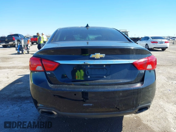 2016 Chevrolet Impala LTZ with VIN 2G1145S36G9147865, listed as a IAAI auction lot 41667000 with 180,390 mi miles. Bid and sale history available at carsss.com. Image 16.