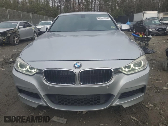 2013 BMW 3 Series 335i with VIN WBA3A9C54DF477049, listed as a Copart auction lot 84662634 with 118,389 mi miles and Salvage Title. Bid and sale history available at carsss.com. Image 5.