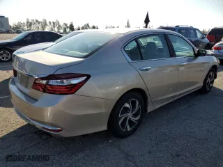 2016 Honda Accord Sedan LX with VIN 1HGCR2F37GA066292, listed as a Copart auction lot 45606335 with 76,836 mi miles and Salvage Title. Bid and sale history available at carsss.com. Image 3.