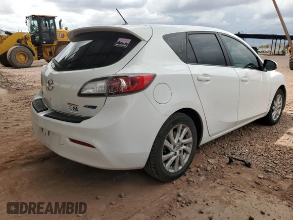 2012 Mazda 3 i Grand Touring with VIN JM1BL1M88C1693159, listed as a Copart auction lot 56068295 with 90,669 mi miles and Salvage title. Bid and sale history available at DreamBid. Image 3.
