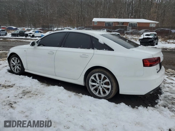 2017 Audi A6 Premium Plus with VIN WAUG8AFC0HN042761, listed as a Copart auction lot 86117364 with 96,126 mi miles and Salvage Title. Bid and sale history available at carsss.com. Image 2.