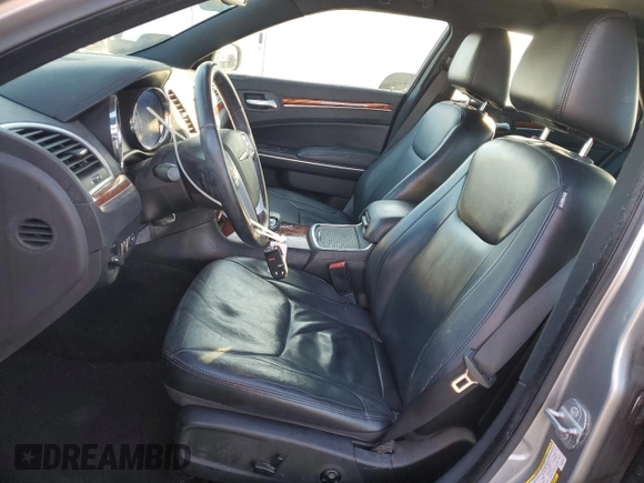 2014 Chrysler 300 with VIN 2C3CCAAG5EH327037, listed as a Copart auction lot 86566144 with 89,966 mi miles and Salvage Title. Bid and sale history available at DreamBid. Image 7.