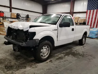 2014 Ford F-150 XL with VIN 1FTMF1CM7EKD61547, listed as a Copart auction lot 51966015 with 175,234 mi miles and Salvage Title. Bid and sale history available at carsss.com. Image 1.