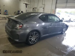 2015 Scion tC with VIN JTKJF5C70FJ002254, listed as a Copart auction lot 53077385 with 117,221 mi miles and Salvage Title. Bid and sale history available at carsss.com. Image 3.