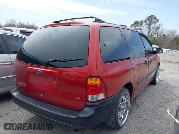 1999 Ford Windstar LX z VIN 2FMZA5146XBB09635, wystawiony jako IAAI lot #41660056 z przebiegiem 147 437 mil mil oraz . Historia ofert i sprzedaży dostępna na DreamBid. Obrazek 4.