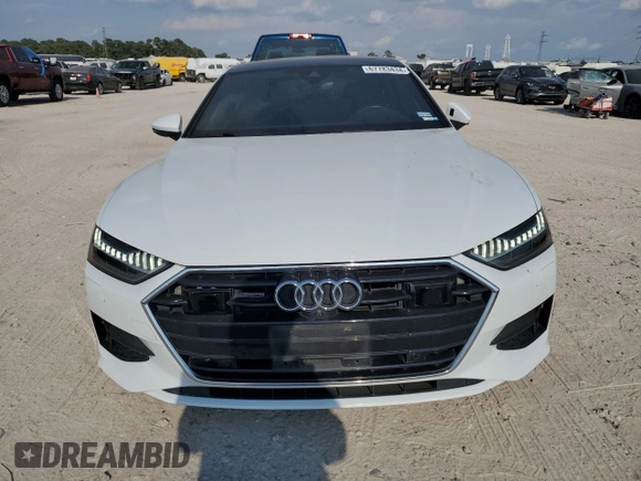 2019 Audi A7 Premium Plus with VIN WAUR2AF22KN052989, listed as a Copart auction lot 67783434 with 81,176 mi miles and Salvage Title. Bid and sale history available at carsss.com. Image 5.