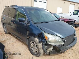 2006 Honda Odyssey EX z VIN 5FNRL38436B108503, wystawiony jako IAAI lot #42329547 z przebiegiem 273 606 mil mil oraz . Historia ofert i sprzedaży dostępna na DreamBid. Obrazek 1.