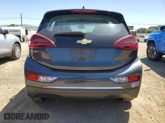 2019 Chevrolet Bolt EV LT with VIN 1G1FW6S0XK4134897, listed as a Copart auction lot 58080015 with 69,506 mi miles and Salvage title. Bid and sale history available at DreamBid. Image 6.