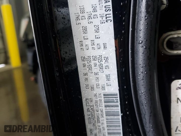 2017 Dodge Journey SXT z VIN 3C4PDDBG5HT540771, wystawiony jako Copart lot #61487825 z przebiegiem 113 721 mil mil oraz Szkoda całkowita • Salvage title. Historia ofert i sprzedaży dostępna na DreamBid. Obrazek 14.