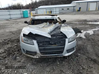 2009 Audi A5 with VIN WAUDK78T09A001754, listed as a Copart auction lot 50574115 with 0 mi miles and Salvage Title. Bid and sale history available at carsss.com. Image 5.
