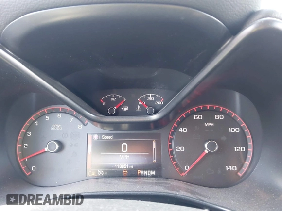 2016 GMC Canyon 2WD SLE z VIN 1GTG5CE32G1317478, wystawiony jako IAAI lot #42001904 z przebiegiem 118 851 mil mil oraz . Historia ofert i sprzedaży dostępna na DreamBid. Obrazek 7.