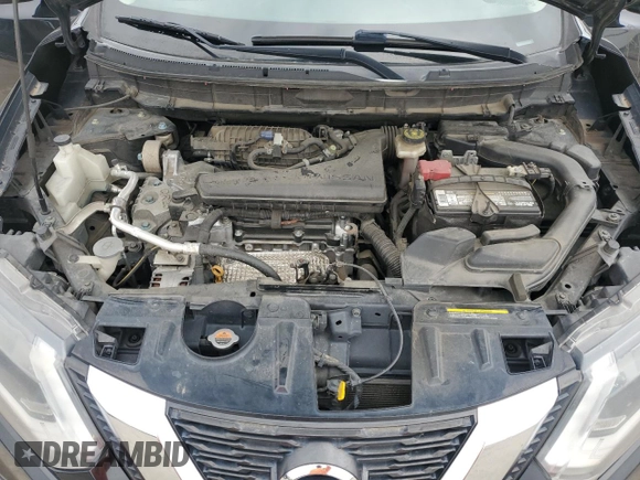 2017 Nissan Rogue SV with VIN KNMAT2MT0HP517720, listed as a Copart auction lot 54949195 with 150,422 mi miles and Clean title. Bid and sale history available at DreamBid. Image 12.