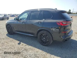 2021 BMW X5 sDrive40i with VIN 5UXCR4C00M9F54602, listed as a Copart auction lot 62417255 with 42,110 mi miles and Salvage title. Bid and sale history available at DreamBid. Image 2.