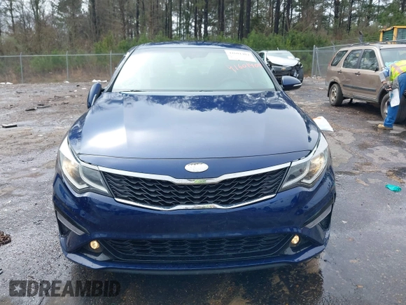 2019 Kia Optima LX with VIN 5XXGT4L37KG361486, listed as a IAAI auction lot 41601404 with 56,891 mi miles. Bid and sale history available at carsss.com. Image 12.