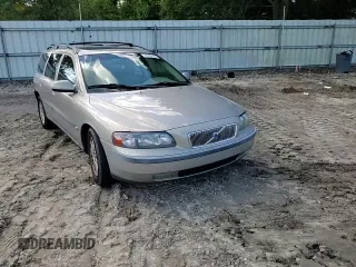2001 Volvo V70 with VIN YV1SW61R611127879, listed as a Copart auction lot 72769494 with 286,405 mi miles and Salvage Title. Bid and sale history available at carsss.com. Image 10.